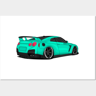 GTR TURQUOISE Posters and Art